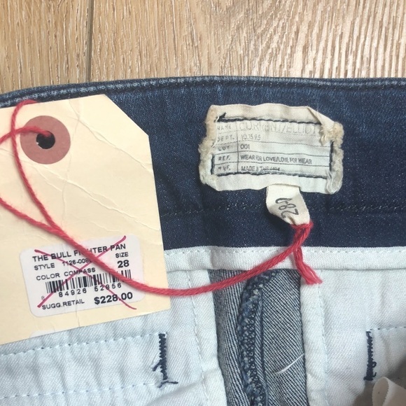 NWT Current/Elliott Bull Fighter Pant Size 28 - Picture 7 of 8